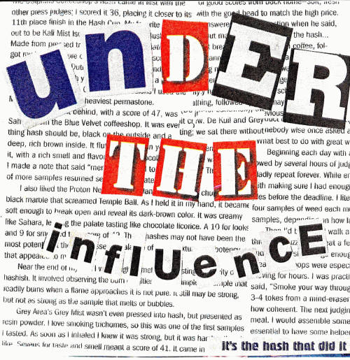 It's the Hash That Dit It ...